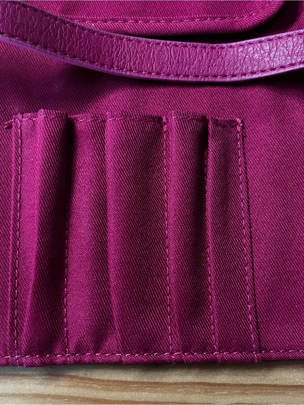 Sephora Fuchsia Wrap Leather Organizer